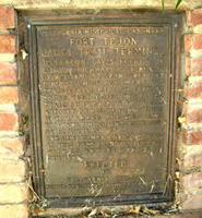 monument at Fort Tejon, CA