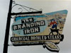 Branding Iron restaurant sign