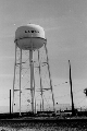Water tower in Manteca, CA along Hwy 99. 